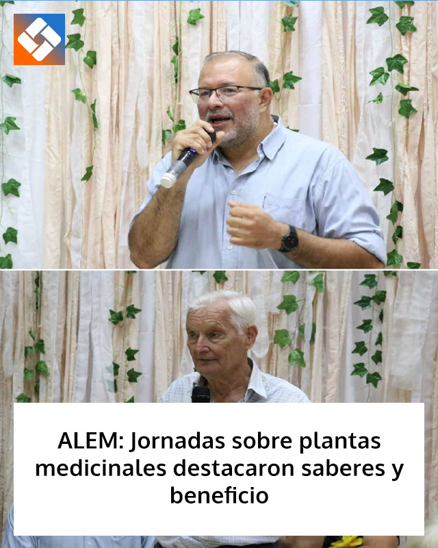 ALEM: Jornadas sobre plantas medicinales destacaron saberes y beneficios