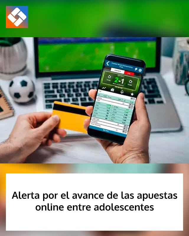 Alerta por el avance de las apuestas online entre adolescentes