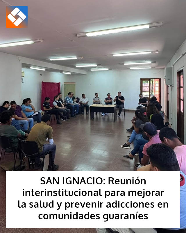 SAN IGNACIO: Reunión interinstitucional para mejorar la salud y prevenir adicciones en comunidades guaraníes