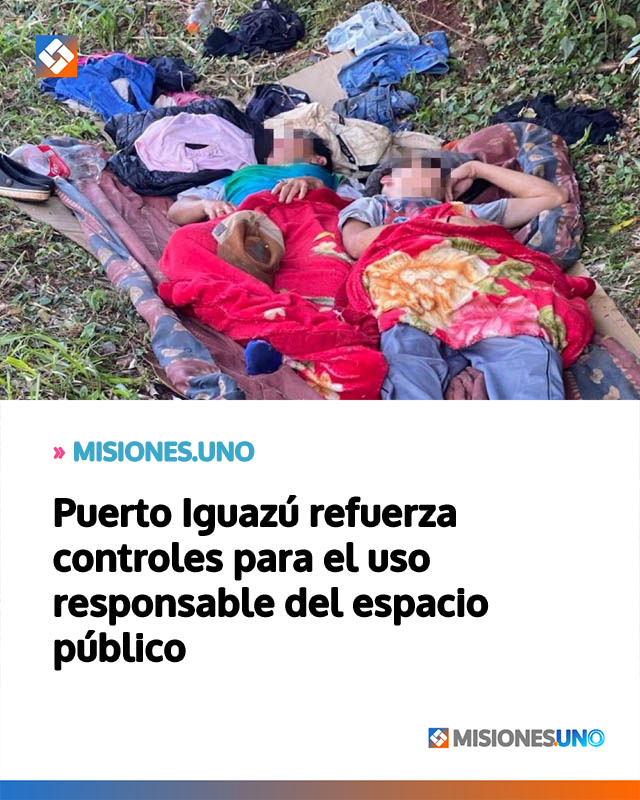 Puerto Iguazú refuerza controles para el uso responsable del espacio público