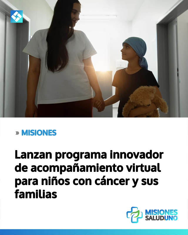 Lanzan un programa innovador de acompañamiento virtual para niños con cáncer y sus familias