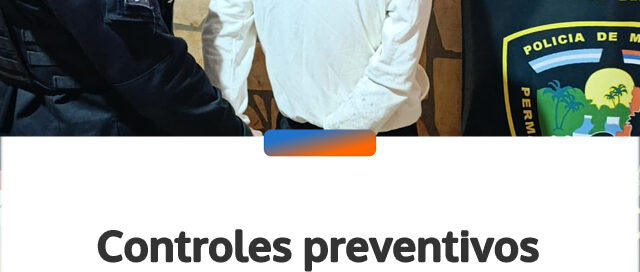 Controles preventivos en San Ignacio dejaron conductores detenidos por alcoholemia positiva y maniobras peligrosas